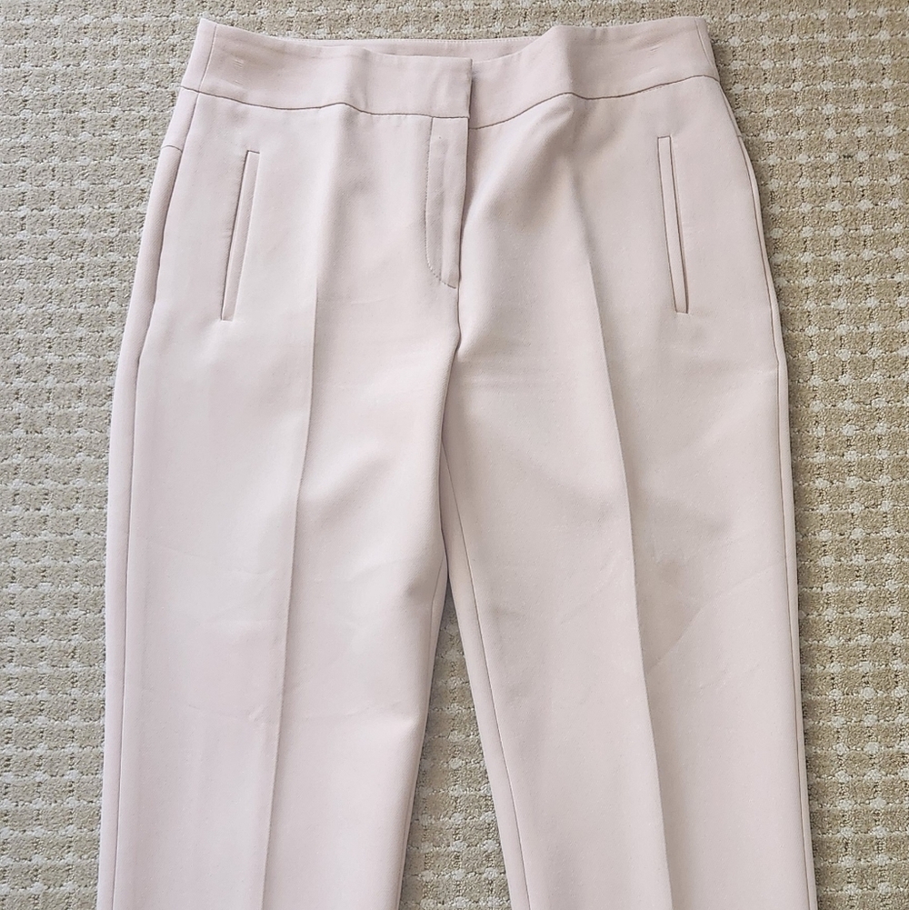 Bar III Light Beige Cropped Ankle Pants